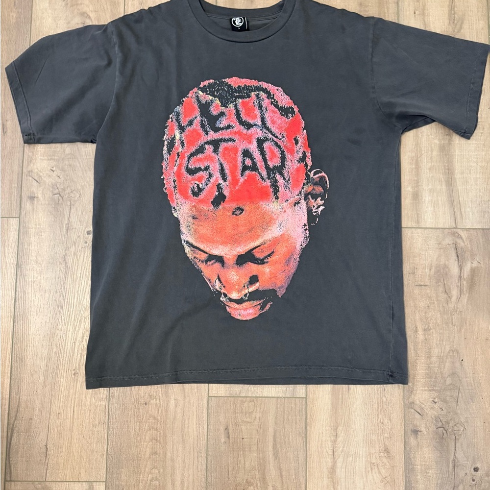 Hellstar 1 year anniversary rhinestone logo tee
